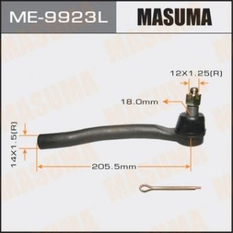 Наконечник рулевой тяги PILOT/ YF4 09- LH MASUMA ME9923L