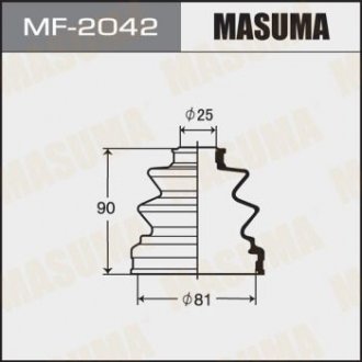 Пильник шруса внутрішнього Mitsubishi L 200 (05-), Pajero (-06) (MF-2042) MASUMA MF2042