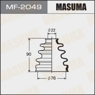 Пильник шруса зовнішнього Honda CR-V (07-12) (MF-2049) MASUMA MF2049 (фото 1)