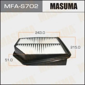 Фільтр повітряний A-979 SUZUKI/ ESCUDO/ TDB4W, TDA4W 08- MASUMA MFAS702