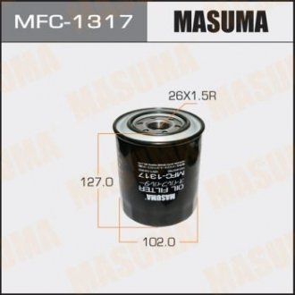 ФІЛЬТР МАСЛЯНИЙ C-306 (MFC-1317) MASUMA MFC1317