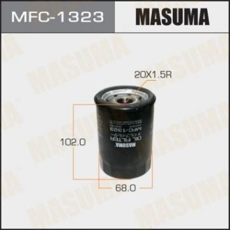 ФІЛЬТР МАСЛЯНИЙ HONDA CIVIC IX (MFC-1323) MASUMA MFC1323