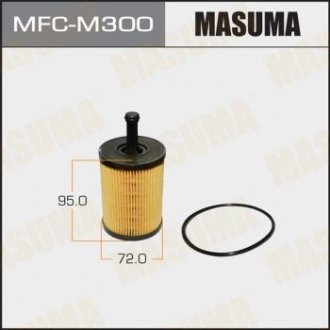 ФІЛЬТР МАСЛЯНИЙ OE0033 MITSUBISHI GRANDIS, LANCER, OUTLANDER, VW POLO, TIGUAN MASUMA MFCM300