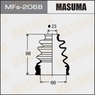 Пильовик Шрусу (силікон))TOYOTA COROLLA (05-13) (MFs-2068) MASUMA MFS2068