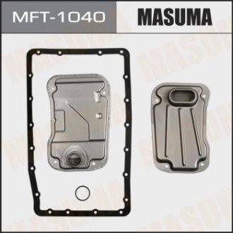 Фільтр АКПП (+прокладка піддону)) Mitsubishi L200 (15-), Pajero (10-)/ Suzuki Grand Vitara (09-16)/ Toyota Hillux (08-11), Land Cruiser (02-12), Land C MASUMA MFT1040 (фото 1)