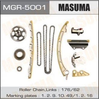 Ремкомплект цепи ГРМ Honda 2.4 (K24Z4) (MGR-5001) MASUMA MGR5001