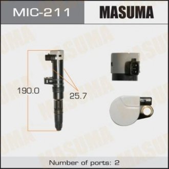 Котушка запалювання ALMERA, TERRANO / F4R, K4M (MIC-211) MASUMA MIC211