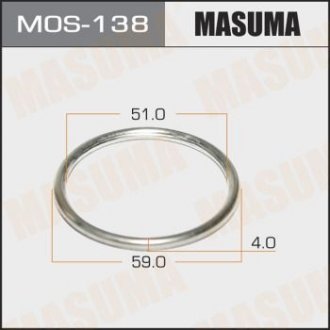 Кольцо глушителя (MOS-138) MASUMA MOS138