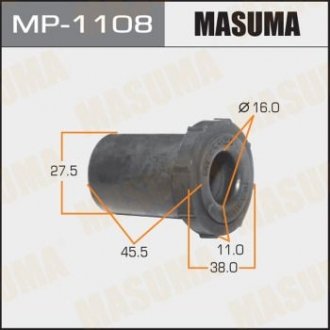 Втулка ресорна нижня (Кратно 2) Mitsubishi L200 (05-) (MP-1108) MASUMA MP1108