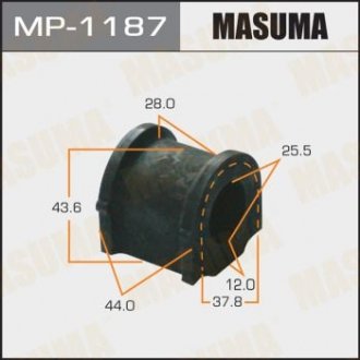 Втулка стійки стабілізатора переднього COLT Z31A, Z34AMITSUBISHI COLT 2004-2012 (MP-1187) MASUMA MP1187