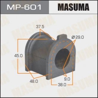 Втулка стабилизатора переднего Toyota FJ Cruiser (06-09), Land Cruiser Prado (02-09) (Кратно 2 шт) MASUMA MP601