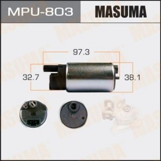 Бензонасос електричний (+сітка)) Honda/ Mazda/ Mitsubishi/ Subaru (MPU-803) MASUMA MPU803