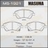 Колодка гальмівна передня Toyota Auris (08-11), Corolla (08-10) MASUMA MS1921 (фото 1)