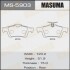 Колодка гальмівна задня Ford Focus (04-)/ Mazda 3 (03-), 5 (05-15) MASUMA MS5903 (фото 1)