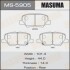 Колодки тормозные задн Mazda 6 (12-16)/ Mitsubishi ASX (12-14), Outlander (12-) (MS-5905) MASUMA MS5905 (фото 1)