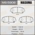 Колодки дисковые AN- CX-5 2011- front (1/12) MASUMA MS5908 (фото 1)