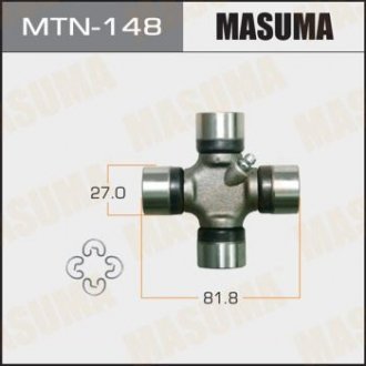 Крестовина карданного вала (27x81.8) Nissan Navara (05-), Pathfinder (05-14)/ Toyota Hillux (15-) (MTN-148) MASUMA MTN148