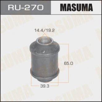 Сайлентблок Pajero /V24,26,44,46/,Chalenger/K94W,K96W/ front low Fr MASUMA RU270