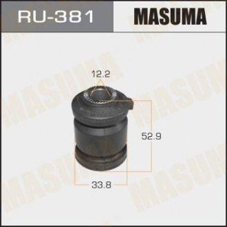 Сайлентблок TOYOTA YARIS передній (RU-381) MASUMA RU381