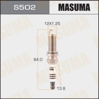 Свічка запалювання IRIDIUM+PLATINUM (SC20HR11) (ILKAR7B11) MASUMA S502IP