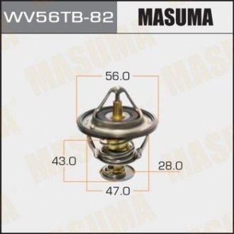 Термостат WV56TB-82 (WV56TB-82) MASUMA WV56TB82 (фото 1)