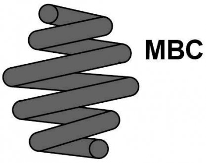 (15X147X227) Пружина задня BMW 3 E36 316/325 TD 90- Maxtrac MC0198