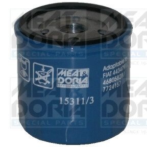 MEATDORIA FIAT Фильтр масляный H=79mm Alfa Romeo Croma,Tempra LanciaSeat 0.9/2.8 MEAT&DORIA 15311/3