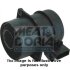 MEATDORIA VW Расходомер воздуха Audi A3/4/6,Seat,Ford Galaxy,Skoda fabia,Octavia,SuperB,Caddy III,Golf IV,V,LT28-46,T5,Passat,Sharan,Touareg 1.9/2.5TDI MEAT&DORIA 86099E (фото 1)