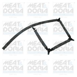 MEATDORIA CITROEN Шланг обратки топлива C4 I,Picasso,C5 II,III,Jumpy,Peugeot 307/807,Expert 2.0HDI 03- MEAT&DORIA 9793E