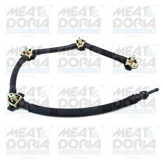 MEATDORIA VW Шланг обратки топлива Audi A3/4/6,Octavia III,Golf VII 1.6/2.0TDI 12- MEAT&DORIA 9821E