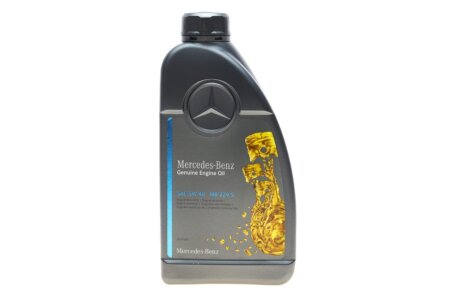 Масло моторное MB 229.5 1л "SAE 5W-40 MB 229.5 MERCEDES-BENZ 000989210711FAEE