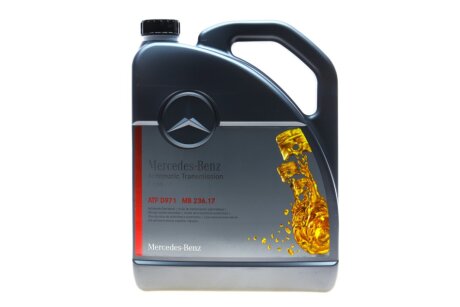 Масло трансмиссионное 9G-Automatik MB 236.17 (5 Liter) MERCEDES-BENZ 002989060313