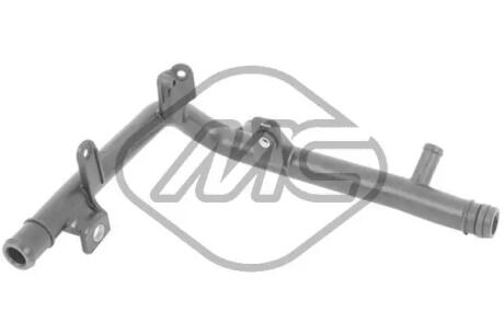 Патрубок сисеми охолодження Audi A3 Seat Altea, Altea Xl, Cordoba, Ibiza Iii, Ibiza Iv, Ibiza Iv Sc, Leon, Toledo Iii Skoda Fabia Ii, Octavia Ii, Roomster, Superb Ii Vw Caddy Iii 1.9D/2.0D 10.01- Metalcaucho 15075