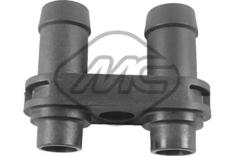 Патрубок теплообменника Skoda Fabia/VW Polo 1.2/1.4 99-09 Metalcaucho 32272