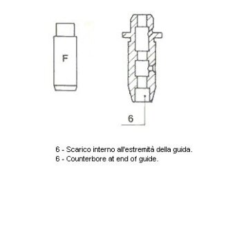 Направляюча клапана Metelli 01-2877
