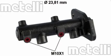 Циліндр гальмівний головний Metelli 05-0861