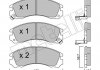 Комплект тормозных колодок (дисковых).) Metelli 22-0134-0 (фото 2)