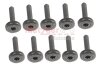 Комплект болтів з головкою системи TORX з чорного металу METZGER 8029030 (фото 1)