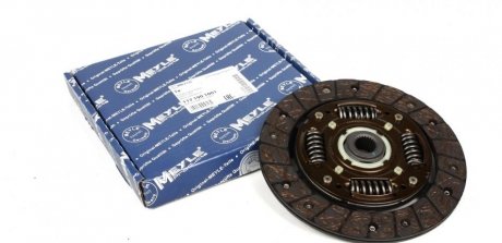 Диск зчеплення VW GOLF I-III, JETTA I-II, POLO, 74-99, 1,1-1,3-1,4 (Вир-во) MEYLE 117 190 1001 (фото 1)