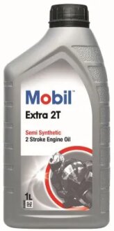 Моторна олива EXTRA 2Т, 1л MOBIL 142092