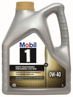 Моторна олива 1 FS 0W-40, 4л MOBIL 157297
