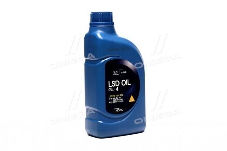 Олива трансміс. LSD Oil 85W-90 API GL-4 02100-00100 (Каністра 1л) MOBIS 0210000100