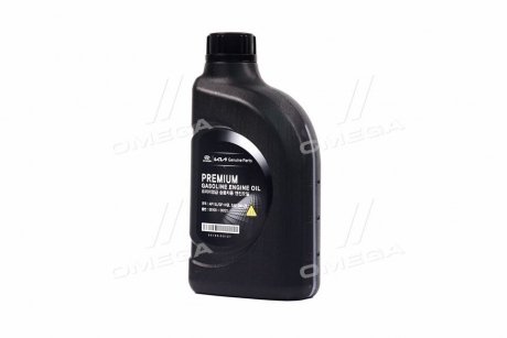 Масло моторное (ENGINE OIL Premium Gasoline 5W-20), 1L MOBIS 05100-00121