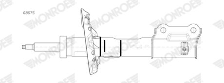 Амортизатор MONROE G8675