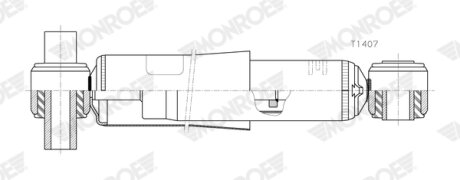 Амортизатор MONROE T1407