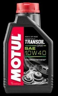 Масло трансмиссионное Transoil Expert 10W-40 1L MOTUL 105895 (фото 1)