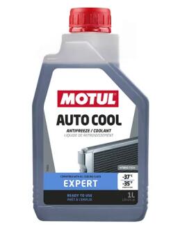 Фото 1 - антифриз AUTO COOL EXPERT -37 ° C, 1л MOTUL 111735 Антифриз AUTO COOL EXPERT -37 ° C, 1л MOTUL 111735 (фото 1)