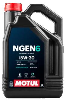 Олива моторна NGEN 6 5W-30 5л MOTUL 113112