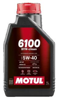 Олива моторна 6100 Syn-clean 5W-40 1л MOTUL 113114