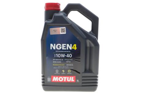 Олива моторна синтетична д/авто NGEN 4 10W40 5L MOTUL 387806